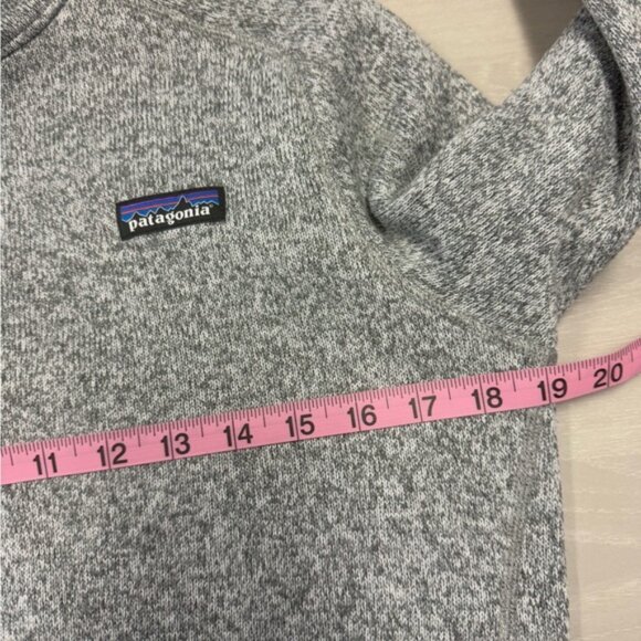 Patagonia Womens Size Medium Better Sweater Fleece Quarter‎ Zip Grey - Picture 6 of 8